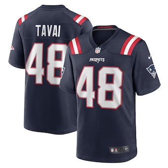 mens nike jahlani tavai navy new england patriots game playe